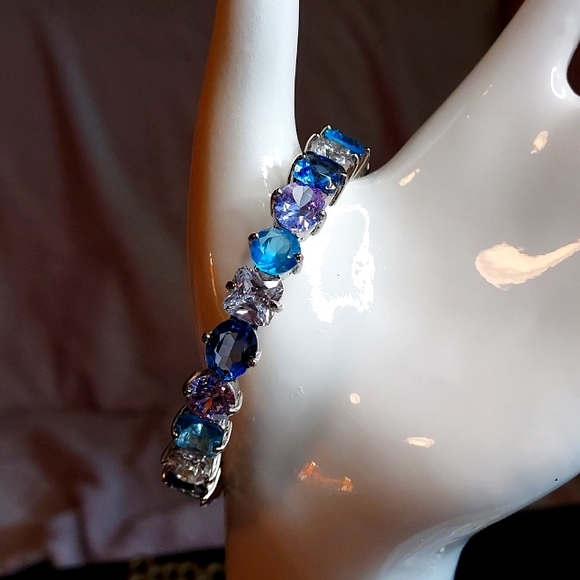 Real Collectibles by Adrienne Jewelry - Real Collectibles by Adrienne Colorful Diamonite Bangle!